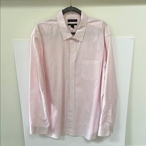 Banana republic Pink Striped Men's Shirt